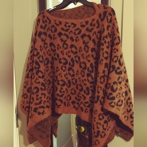 Plus Size One-size Poncho